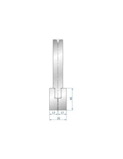 8105 - Press Brake Tooling Tang on Request  Press Brake Tooling Tang