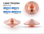 Raytools® Compatible Fiber Laser Nozzles D32 H15 M14 – Single & Double Layer  Raytools Style Nozzles