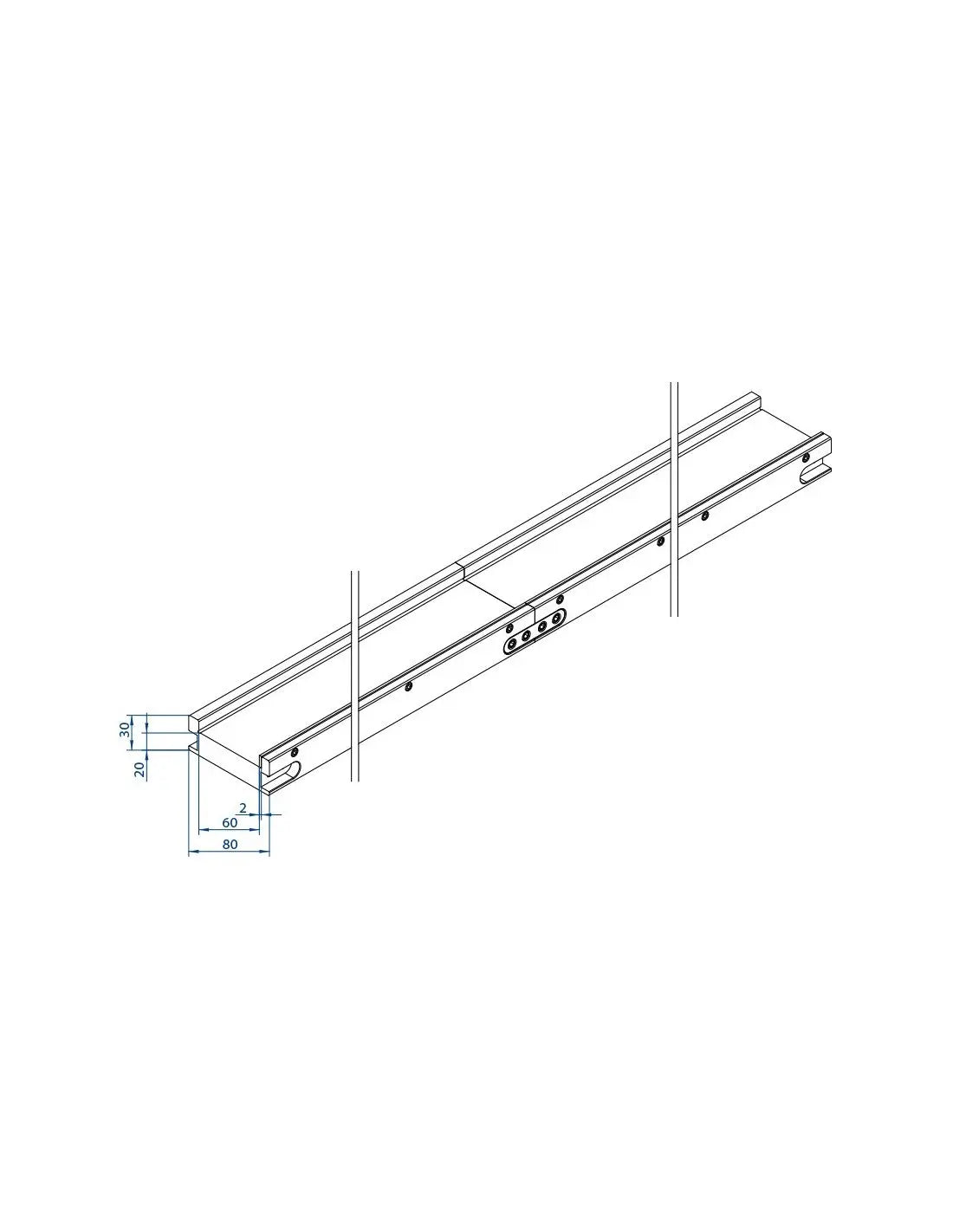 9020 Adapter for Amada-Promecam Tools  Adapter for press brake tooling