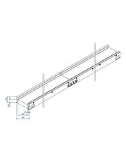9020 Adapter for Amada-Promecam Tools  Adapter for press brake tooling