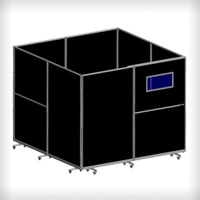 Portable Laser Welding Booth 8x8 - LaserVision USA