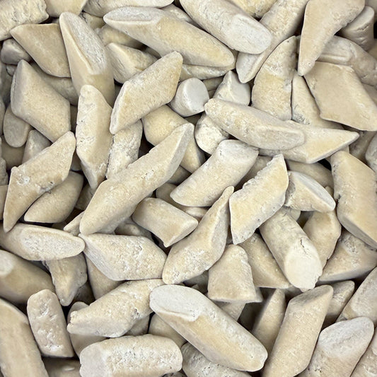 Eco-Flex™ Dry Tumbling Media – Mild Grind Angle Cut Cylinder (1/2" x 1") | EF-0700 ACC 01