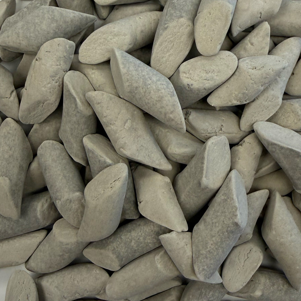 Eco-Flex™ Dry Tumbling Media – Fast Grind Angle-Cut Cylinder (1/2" x 1") | EF-0900 ACC 01