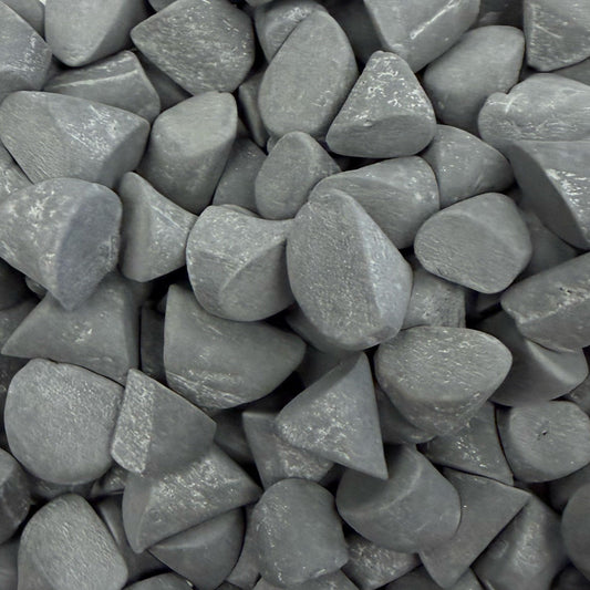 Eco-Flex™ Dry Tumbling Media – Fastest Grind Tri-Cylinder (5/8" x 7/8") | EF-1000 Tri-Cyl 01