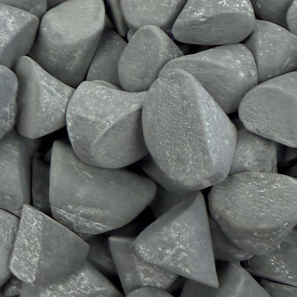 Eco-Flex™ Dry Tumbling Media – Fastest Grind Tri-Cylinder (1-3/16" x 1-7/16") | EF-1000 Tri-Cyl 03