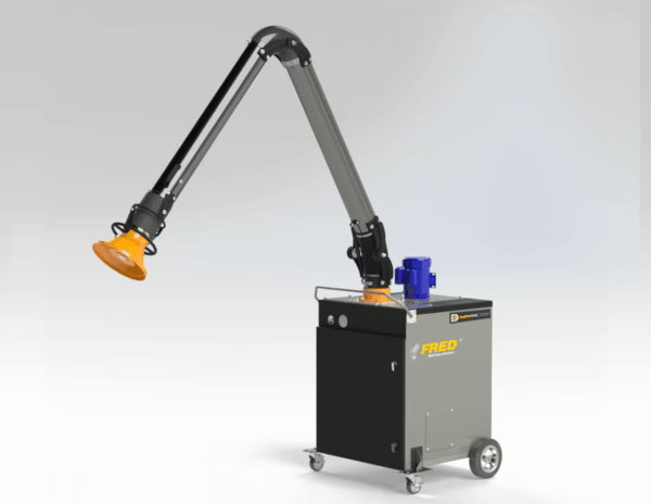 FRED Sr. Self-Cleaning Extractor professional portable fume extraction system with Nanotech MERV 15 filter