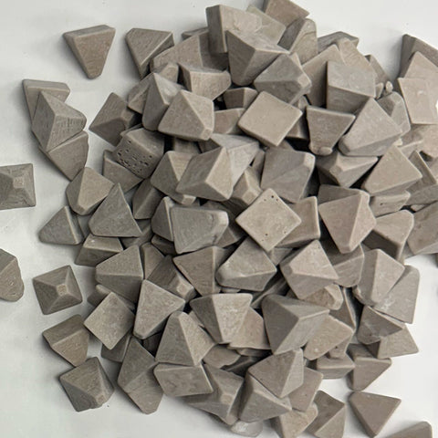 Plastic Media, Part # R-1000 HD PYR 05 Plastic/Ceramic Hybrid Pyramid