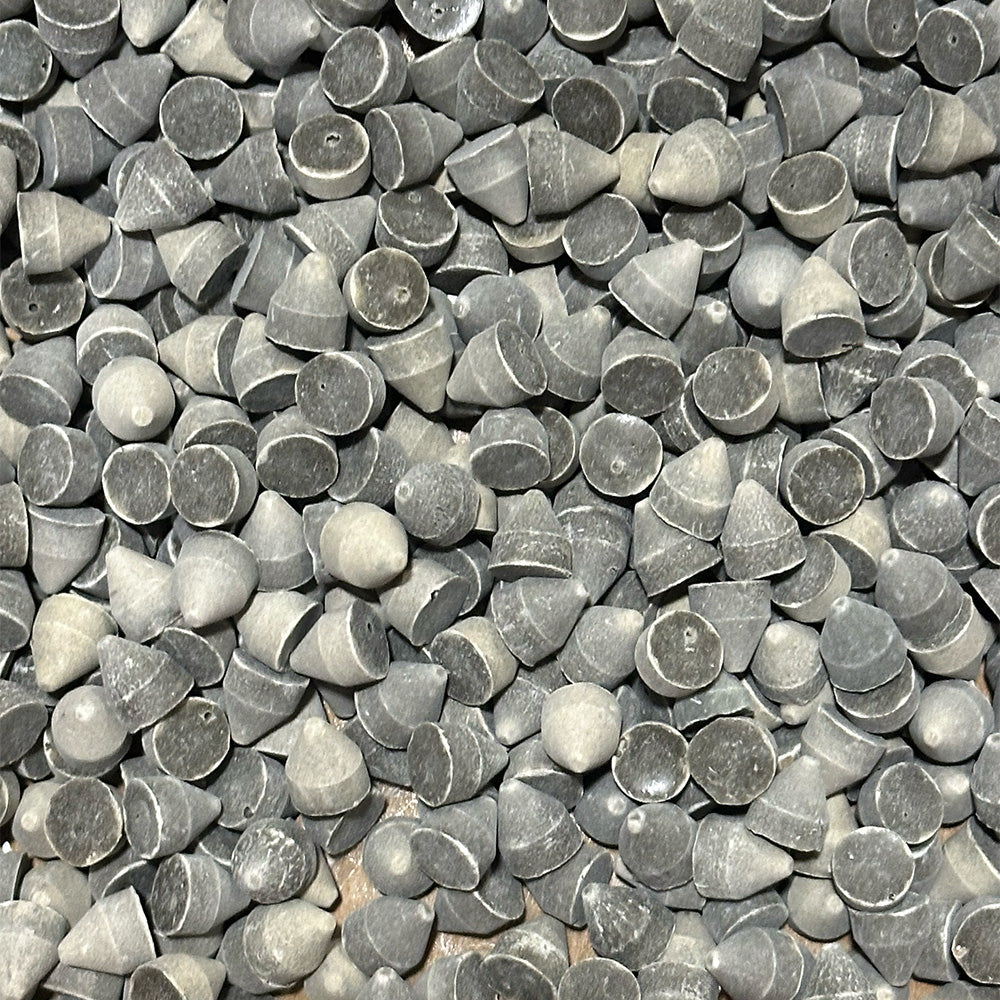 Plastic Media, Part # R-900 CN 01, Cone 3/8" x 3/8"
