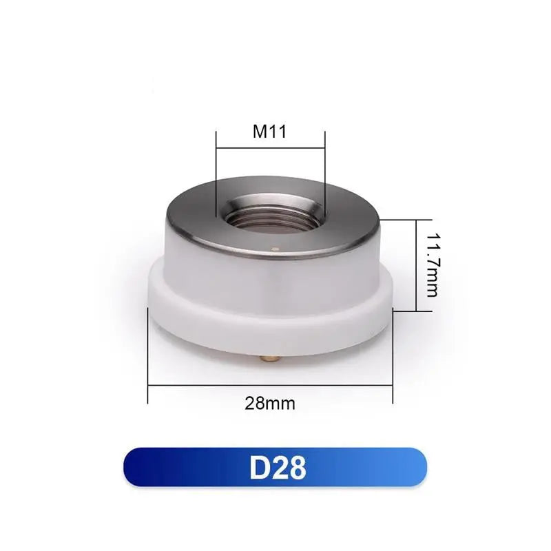 Precitec® Compatible Ceramic Rings for Fiber Laser Cutting Heads  Precitec Style Ceramic Rings