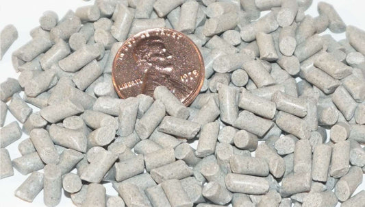Ceramic Media – Mild Grind Angle Cut Cylinder (1/8" x 5/16") | C-ACC 01 B