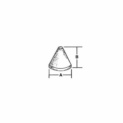 Ceramic Media – Medium Grind Cone | C-CN 01 C product view 2