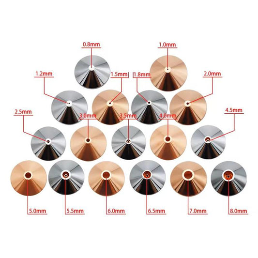 Raytools® Compatible Fiber Laser Nozzles D32 H15 M14 – Single & Double Layer