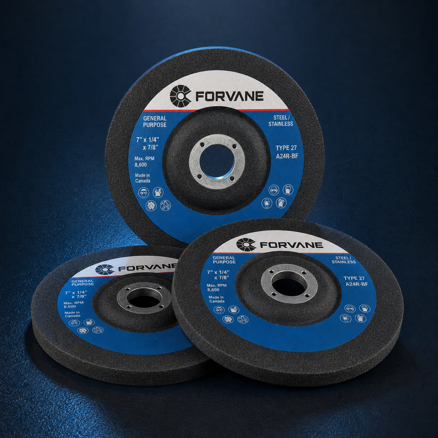 Forvane General Purpose Type 27 grinding wheels