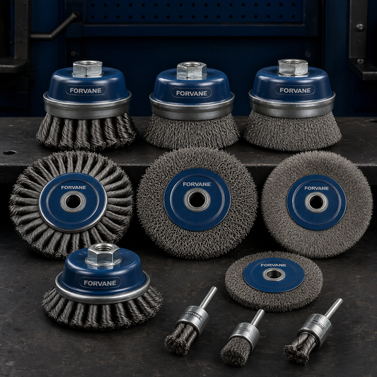 Forvane industrial wire cup wheel and end brushes
