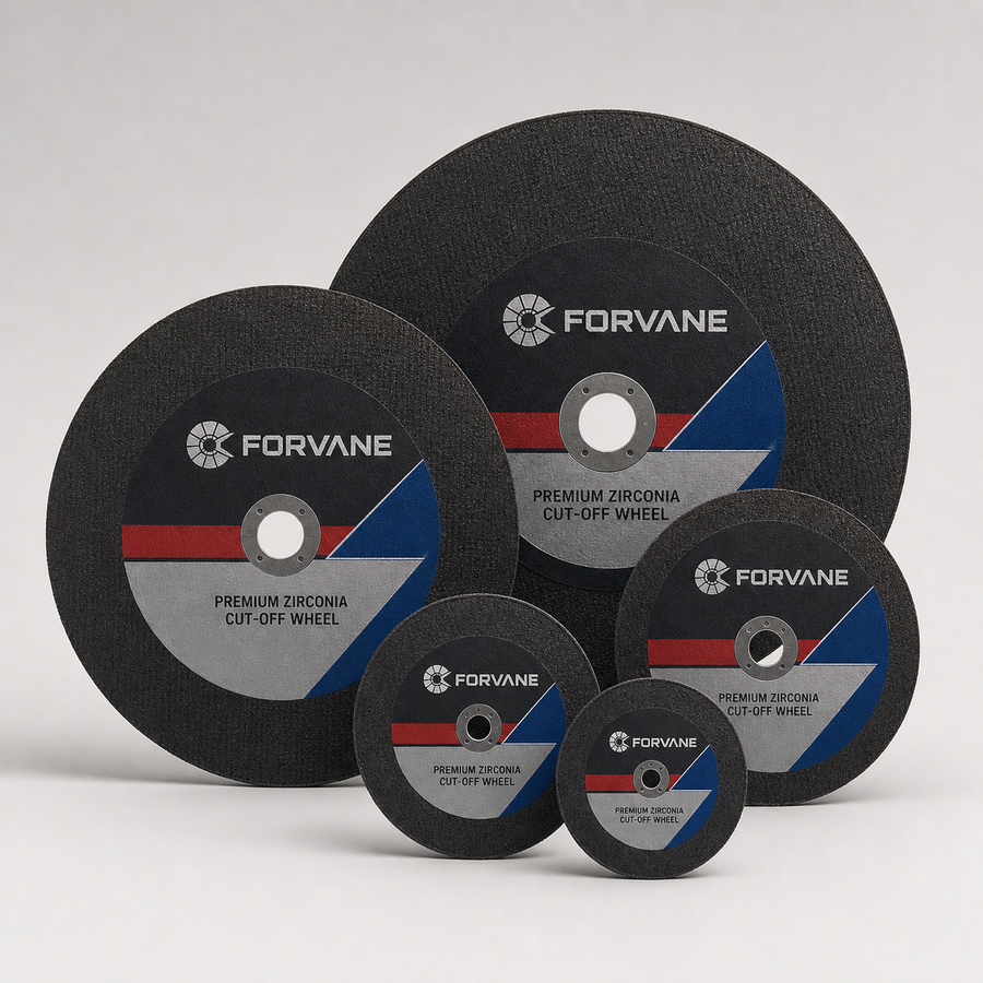 Forvane premium zirconia Type 1 cut-off wheels