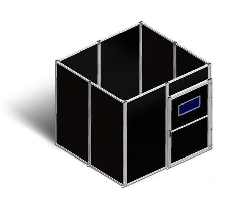 Heavy Duty Laser Welding Booth  Laser Barriers & Enclosures