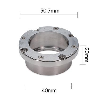 Lens holder ring, 50.7 x 40 mm