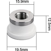 D15.9 ceramic ring, 19.5 mm base