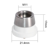 D21.4 ceramic ring, M11 thread
