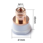 D41 ceramic ring dimensions, 41 x 48 mm, M11