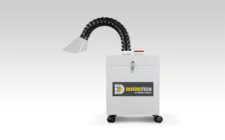 SPB 560 Portable Fume Extractor solder fume smoke removal system