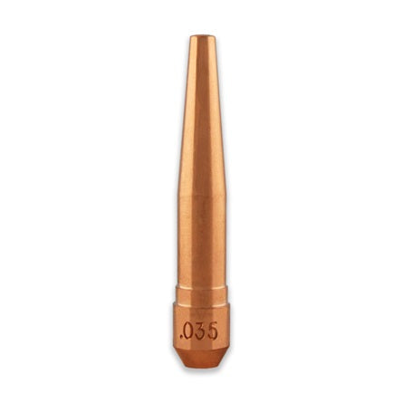 T-035 Centerfire-style MIG contact tip for .035 inch wire