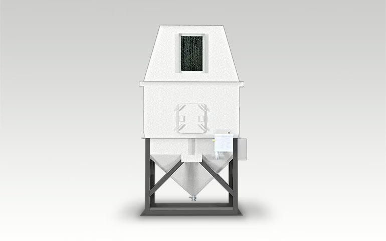 Typhoon Central Wet Dust Collector stainless steel filtration system