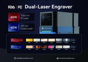 Wavlon Pulse Duo dual-laser marking machine — compatible materials