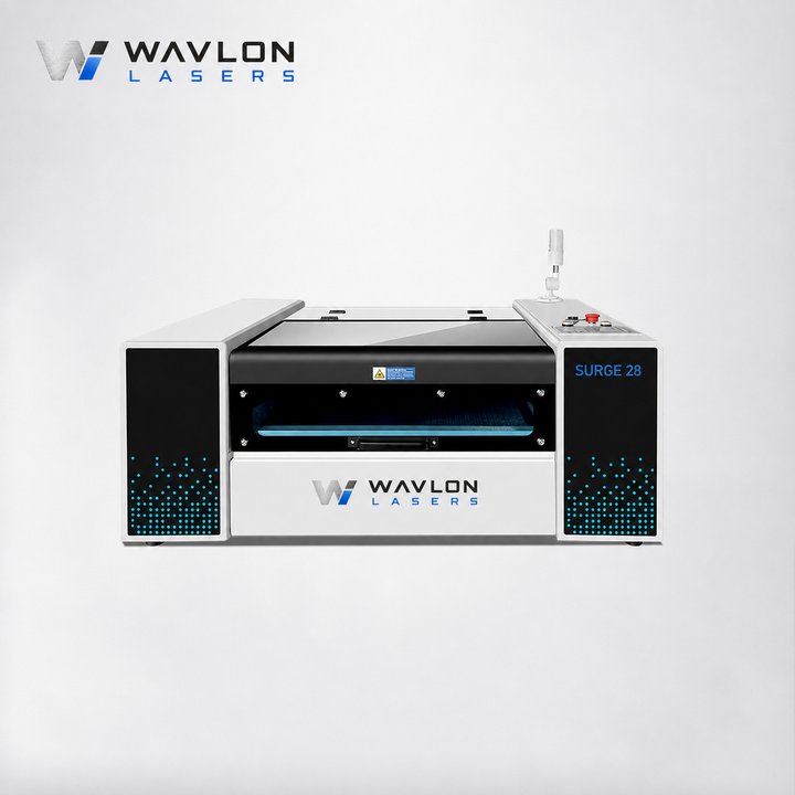 Wavlon Surge 28 — Tabletop CO2 Laser Cutter (28"×20")