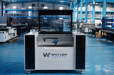 Wavlon Surge 35 CO2 laser cutter in the manufacturing facility