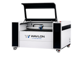 Wavlon Surge 35 CO2 laser cutter with open lid